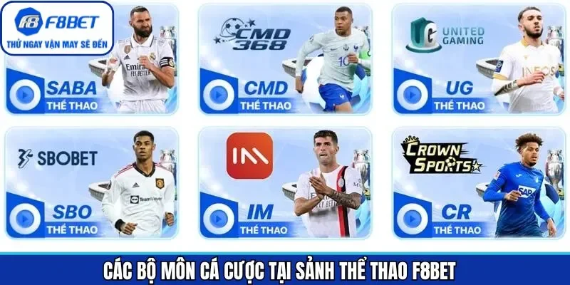 Khám phá trò chơi đình đám trong sảnh cược thể thao tại F8BET